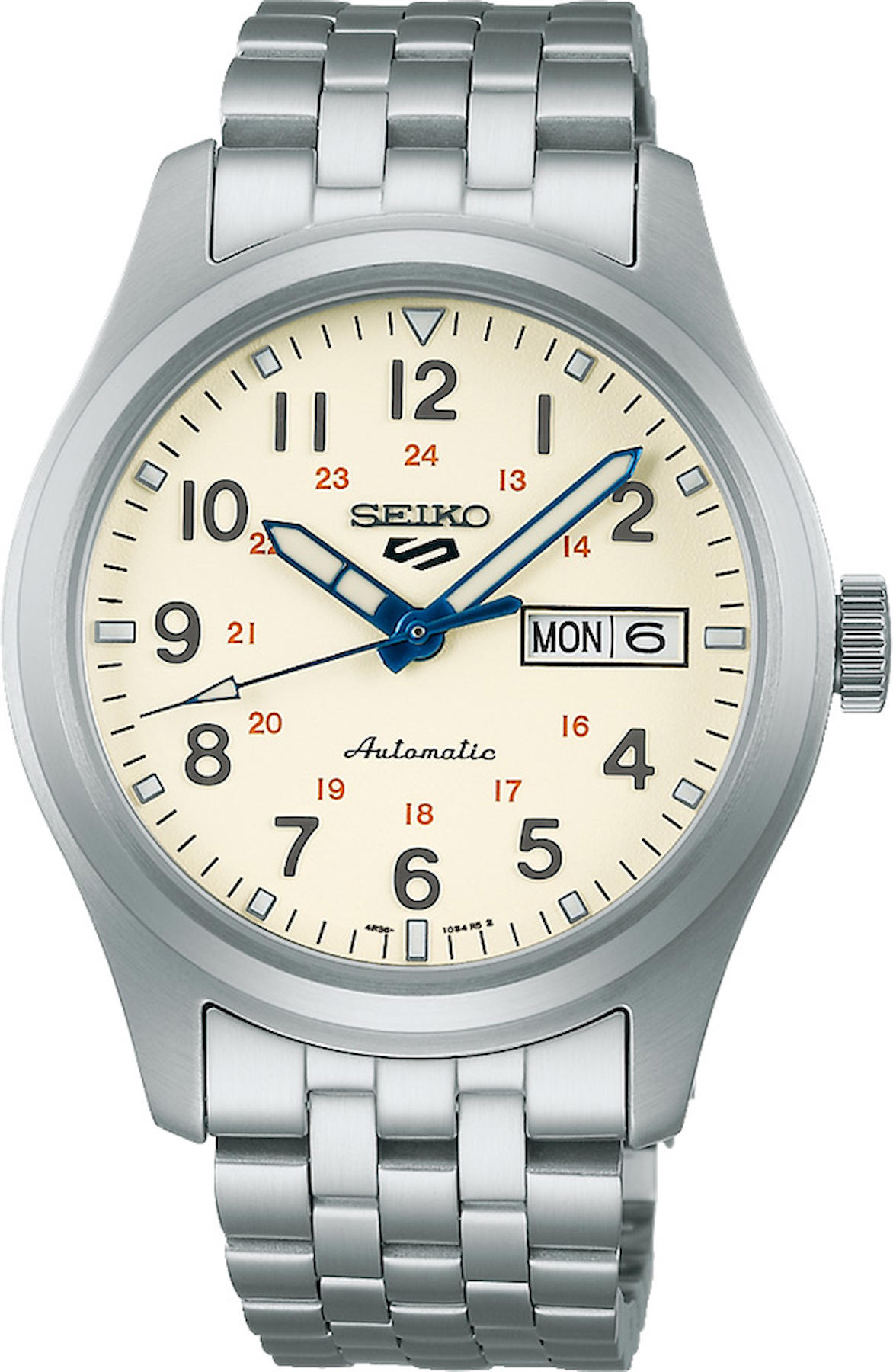Seiko SRPK41K Takvimli 40 mm Çelik Kordon Analog Erkek Kol Saati