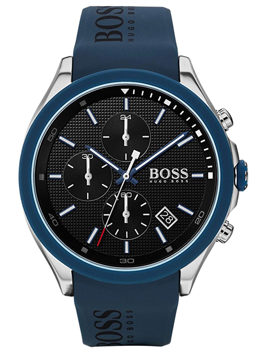 Hugo Boss HB1513717 Mavi Silikon Kordon Analog Erkek Kol Saati
