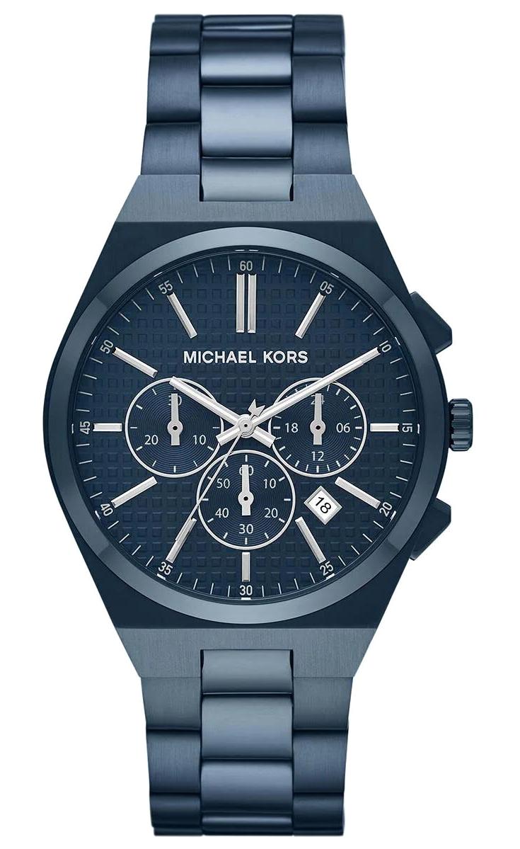 Michael Kors MK9147 Takvimli 40 mm Mavi Çelik Kordon Analog Erkek Kol Saati