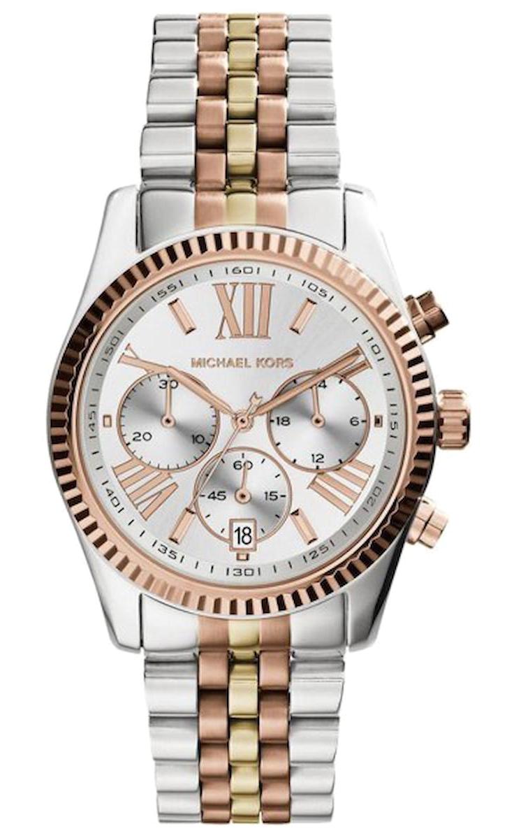 Michael Kors MK5735 Takvimli 38 mm Bakır-Çelik Kordon Analog Kol Saati