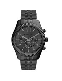 Michael Kors MK8346 Takvimli 45 mm Siyah Çelik Kordon Analog Erkek Kol Saati