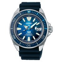 Seiko SRPJ93K Takvimli 44 mm Lacivert Silikon Kordon Analog Kol Saati