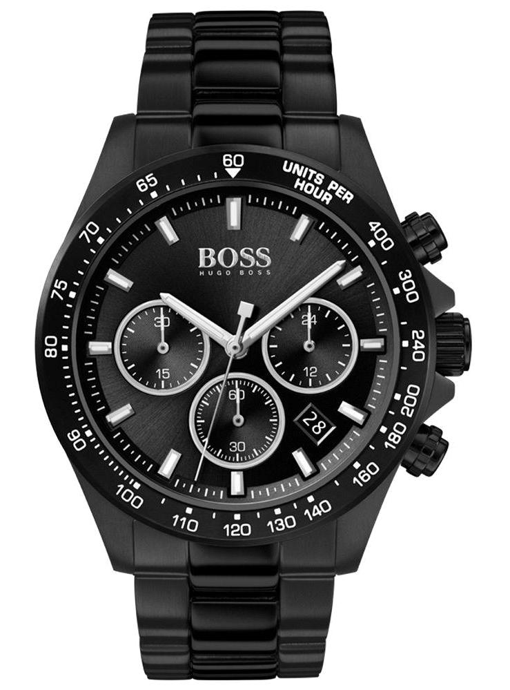 Hugo Boss HB1513754 Siyah Metal Kordon Analog Erkek Kol Saati