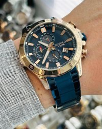 Jg. Polo Club JPC.0322.3172M.03 Takvimli 43 mm Lacivert Çelik Kordon Analog Erkek Kol Saati