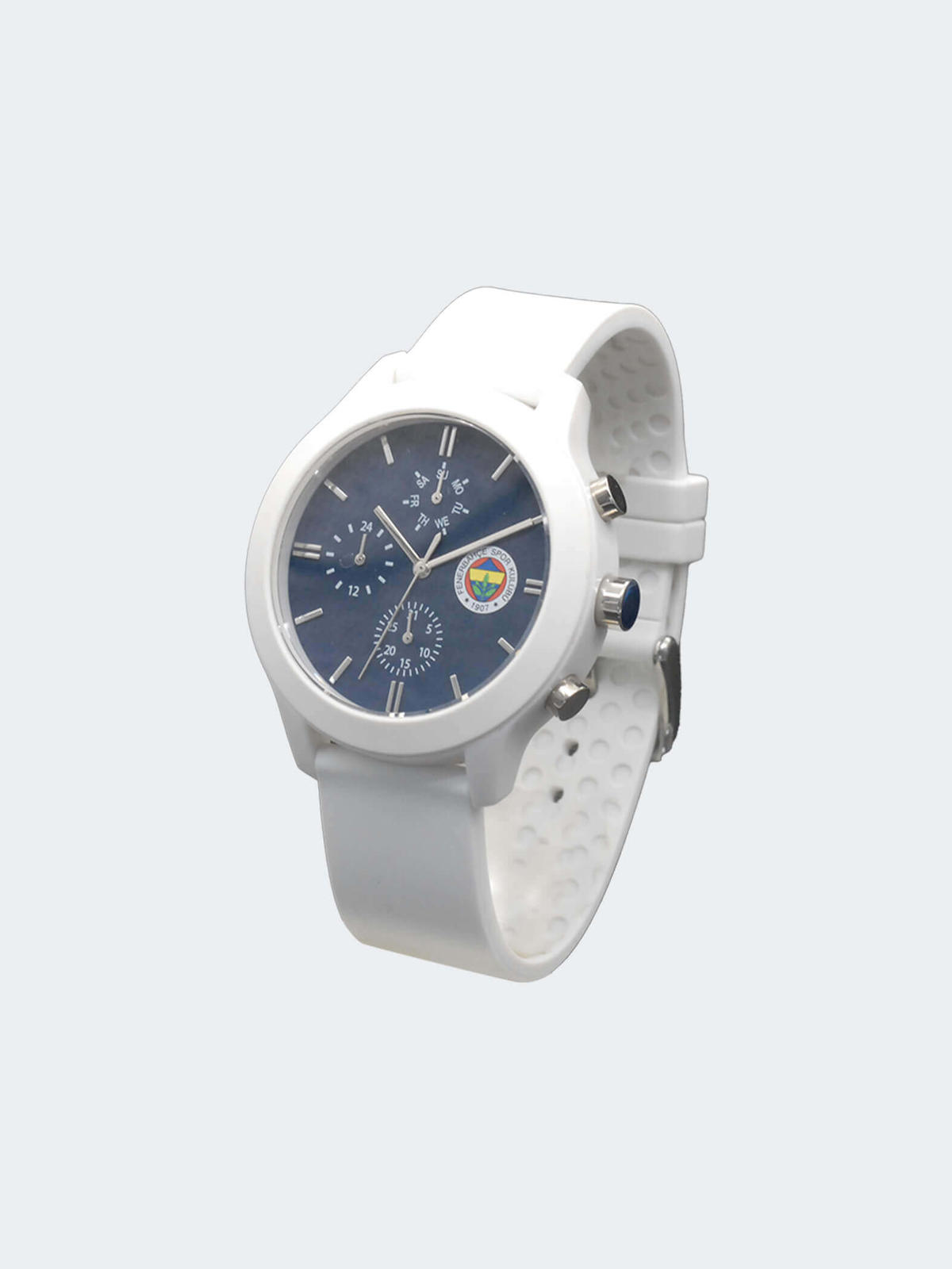 Fenerbahçe W-5.3 Takvimli 36 mm Beyaz Plastik Kordon Analog Kol Saati