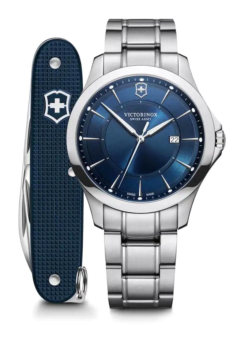 Victorinox Swiss Army 241910.1 Pusulalı Takvimli 40 mm Çelik Kordon Analog Kol Saati