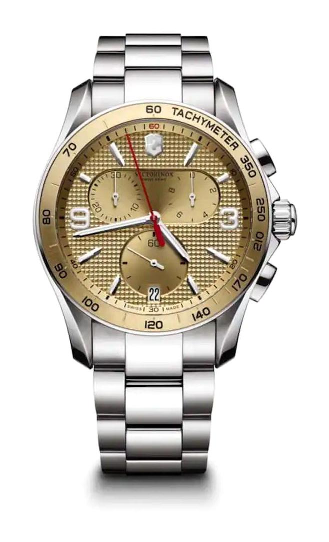 Victorinox Swiss Army 241658 Pusulalı Takvimli 41 mm Çelik Kordon Analog Kol Saati