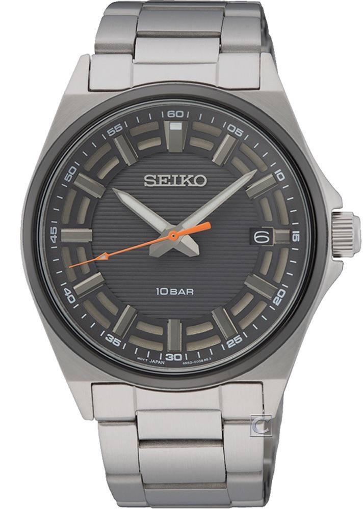 Seiko SUR507P Takvimli 40 mm Çelik Kordon Analog Erkek Kol Saati