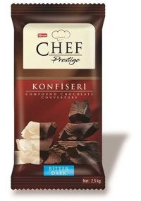 Chef Prestige Bitter Çikolata 2.5 kg