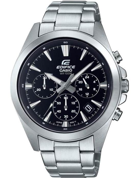 Casio EFV-630D-1AVUDF Takvimli 43.9 mm Çelik Kordon Analog Erkek Kol Saati
