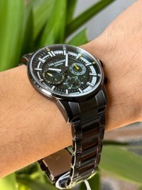 Lee Cooper LC.FT.1.108 Takvimli 44 mm Siyah Çelik Kordon Analog Erkek Kol Saati