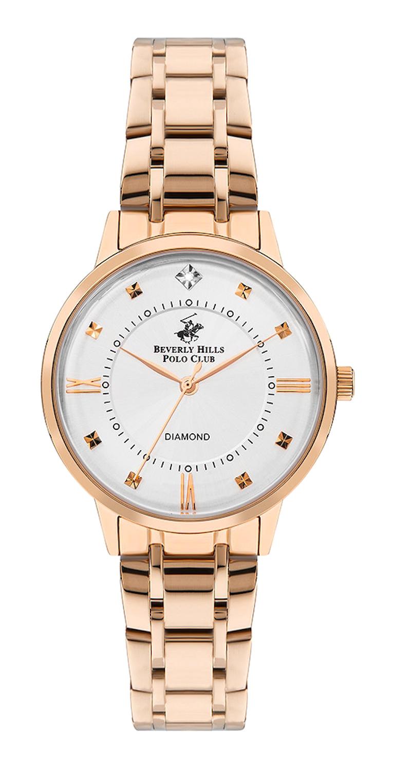 Beverly Hills Polo Club BP3388C430 Plastik Kordon Analog Kadın Kol Saati