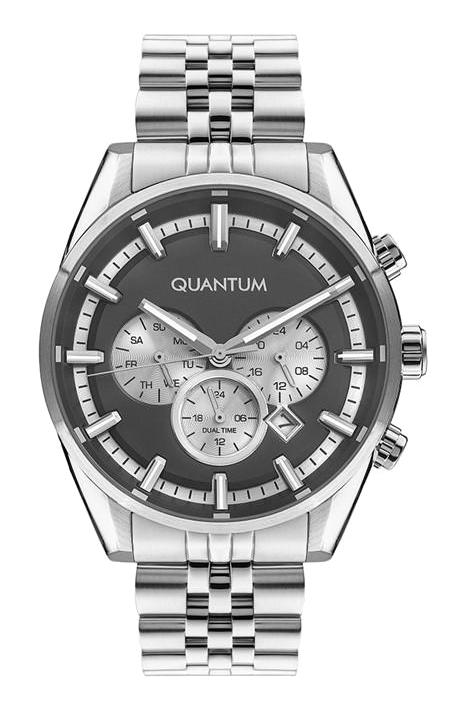Quantum PWG987.350 Takvimli 45 mm Çelik Kordon Analog Kol Saati