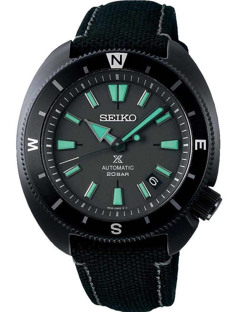 Seiko SRPH99K Takvimli 42 mm Siyah Deri Kordon Analog Erkek Kol Saati