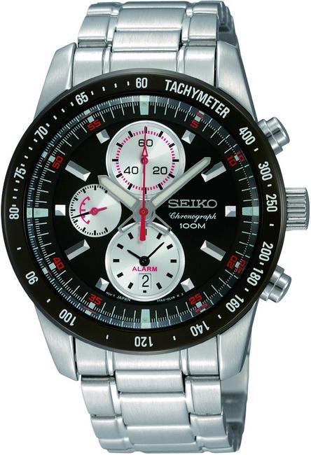 Seiko SNAD89P Takvimli 42 mm Mavi Çelik Kordon Analog Kol Saati