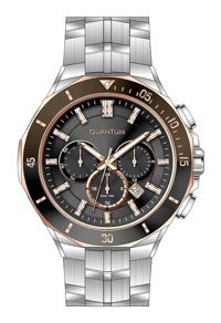 Quantum PWG1047.360 Takvimli 45 mm Çelik Kordon Analog Erkek Kol Saati