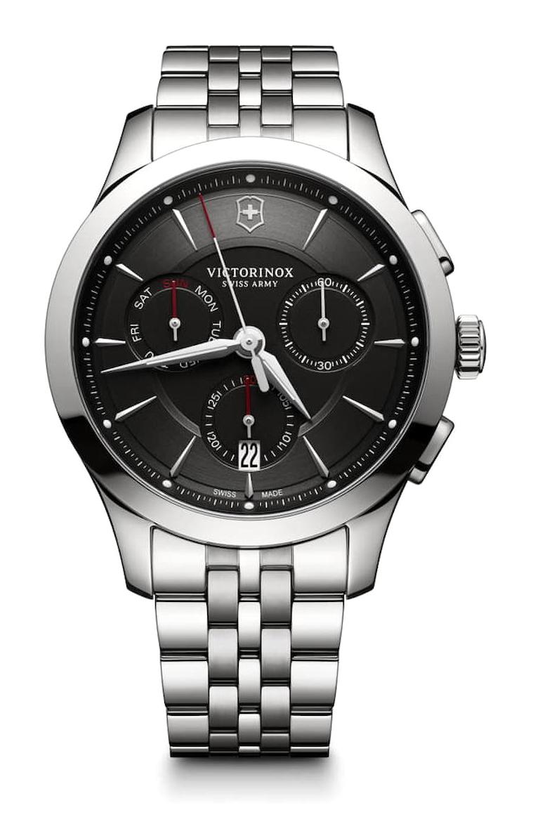 Victorinox Swiss Army 241745 Pusulalı Takvimli 44 mm Çelik Kordon Analog Kol Saati