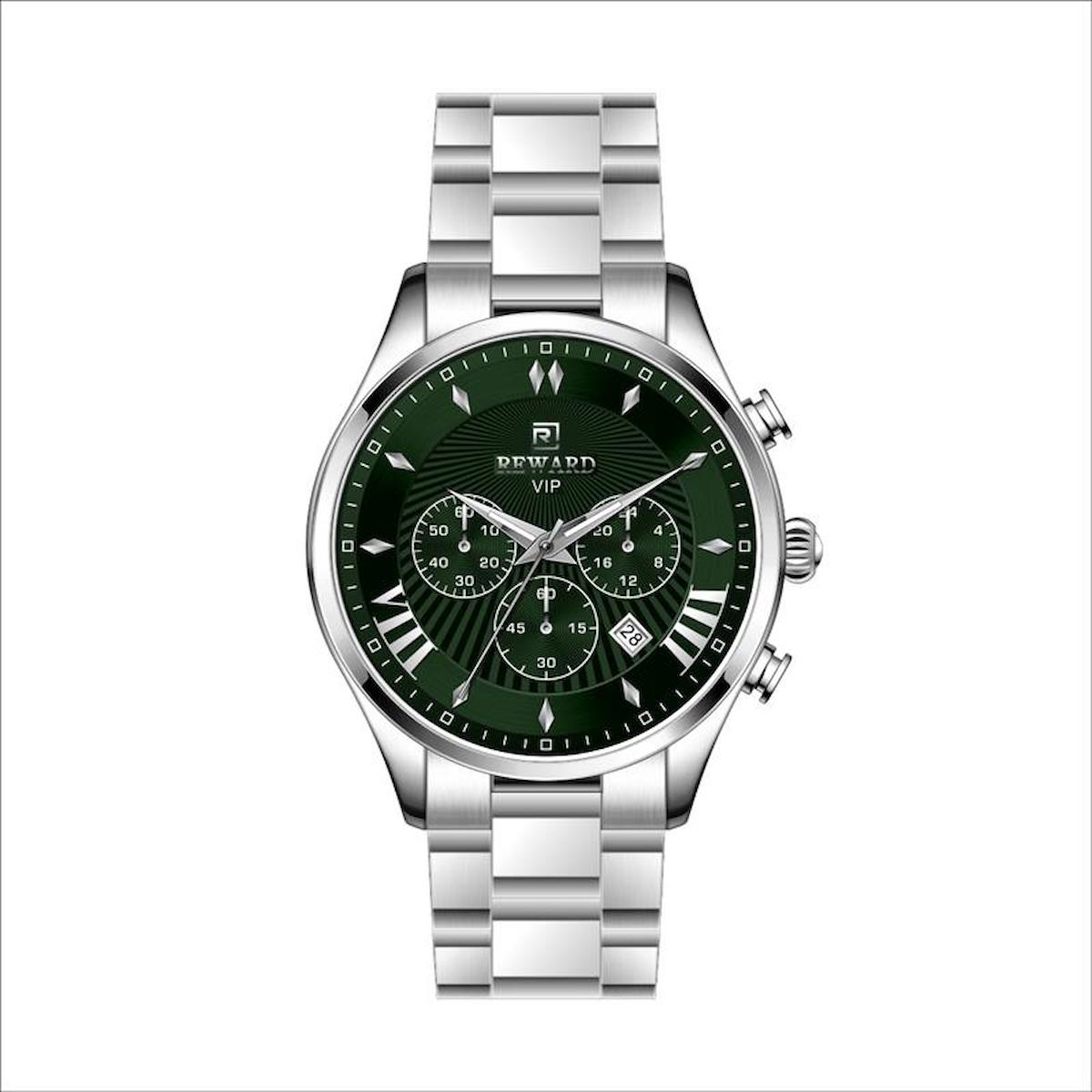 Reward RWA143443 Takvimli 42 mm Metal Kordon Analog Erkek Kol Saati