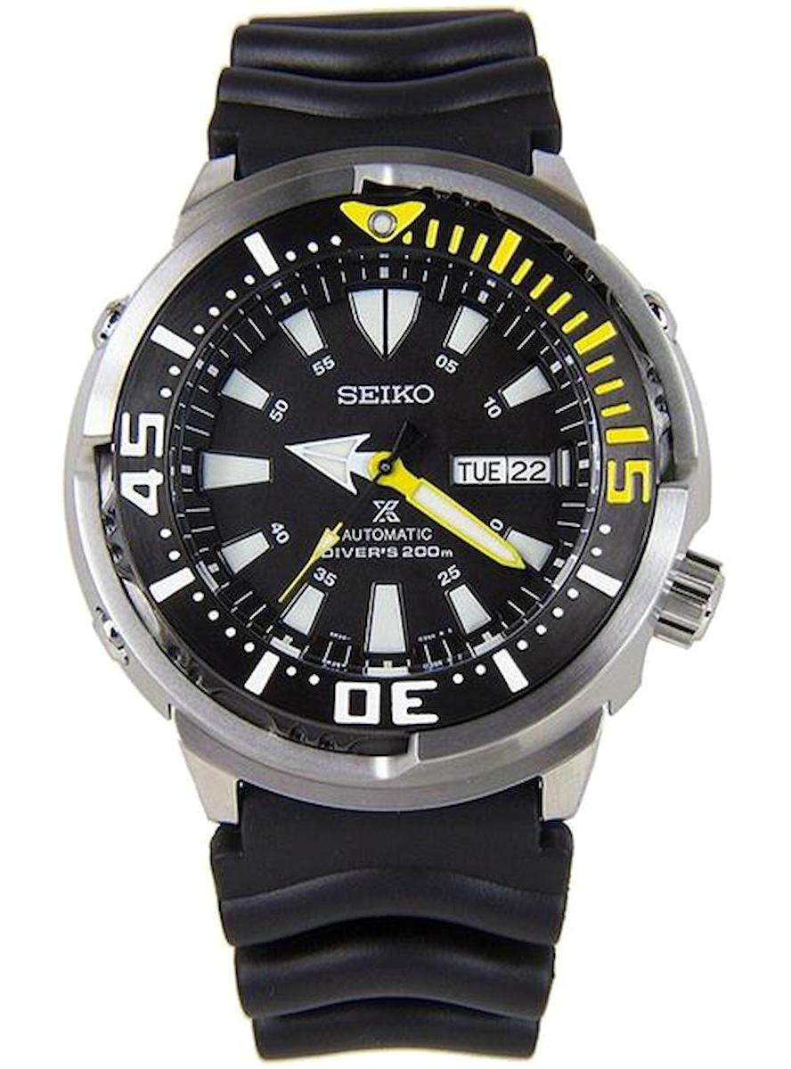 Seiko SRPE87K1 Takvimli 45 mm Siyah Deri Kordon Analog Erkek Kol Saati