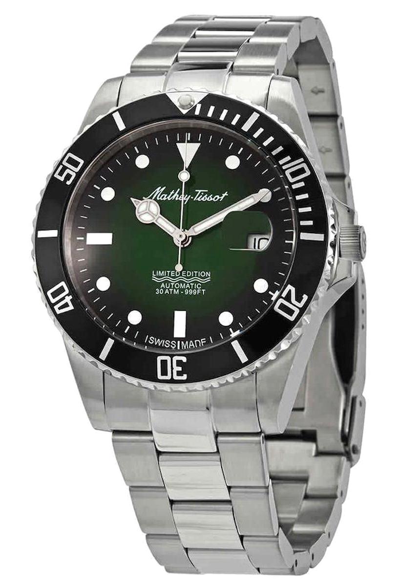 Mathey-Tissot H907ATNV Takvimli Çelik Kordon Analog Erkek Kol Saati