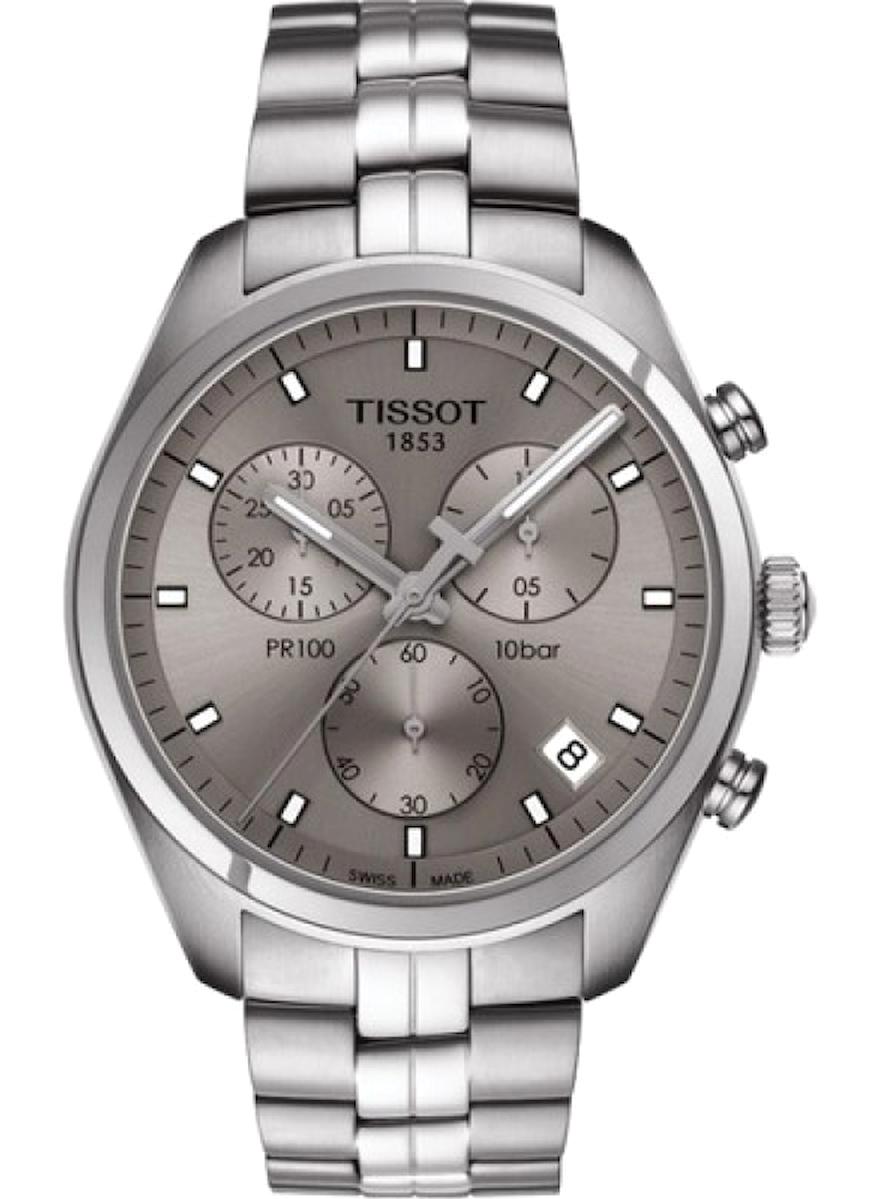Tissot T1014171107100 Takvimli 41 mm Çelik Kordon Analog Erkek Kol Saati