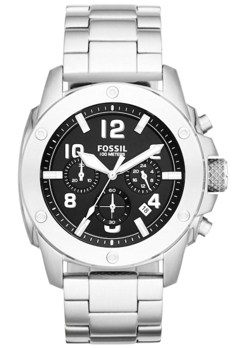 Fossil FFS4926 Takvimli 45 mm Çelik Kordon Analog Erkek Kol Saati