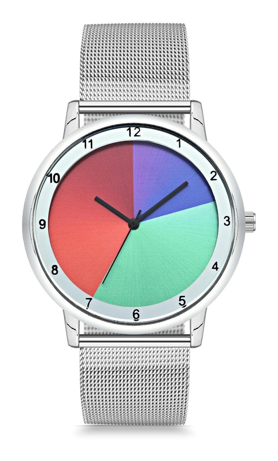 Duke Nickle PPNEG27003A Takvimli 42 mm Metal Kordon Analog Erkek Kol Saati