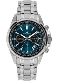 Jacques Lemans LİVERPOOL 1-2117ZC Pusulalı Takvimli 44 mm Çelik Kordon Analog Erkek Kol Saati
