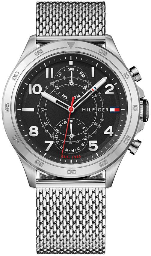 Tommy Hilfiger TH1791342 Takvimli 44 mm Çelik Kordon Analog Kol Saati