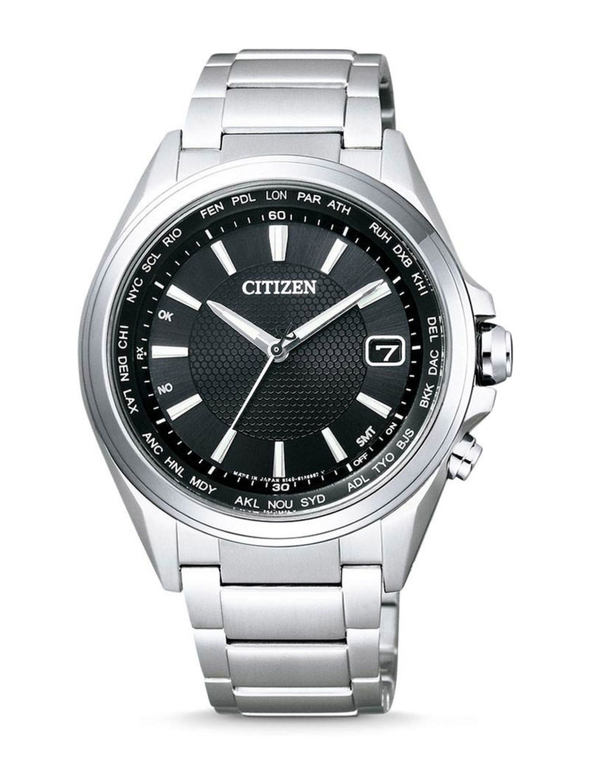Citizen CB1070-56E Takvimli 42 mm Gri Titanyum Kordon Analog Kol Saati