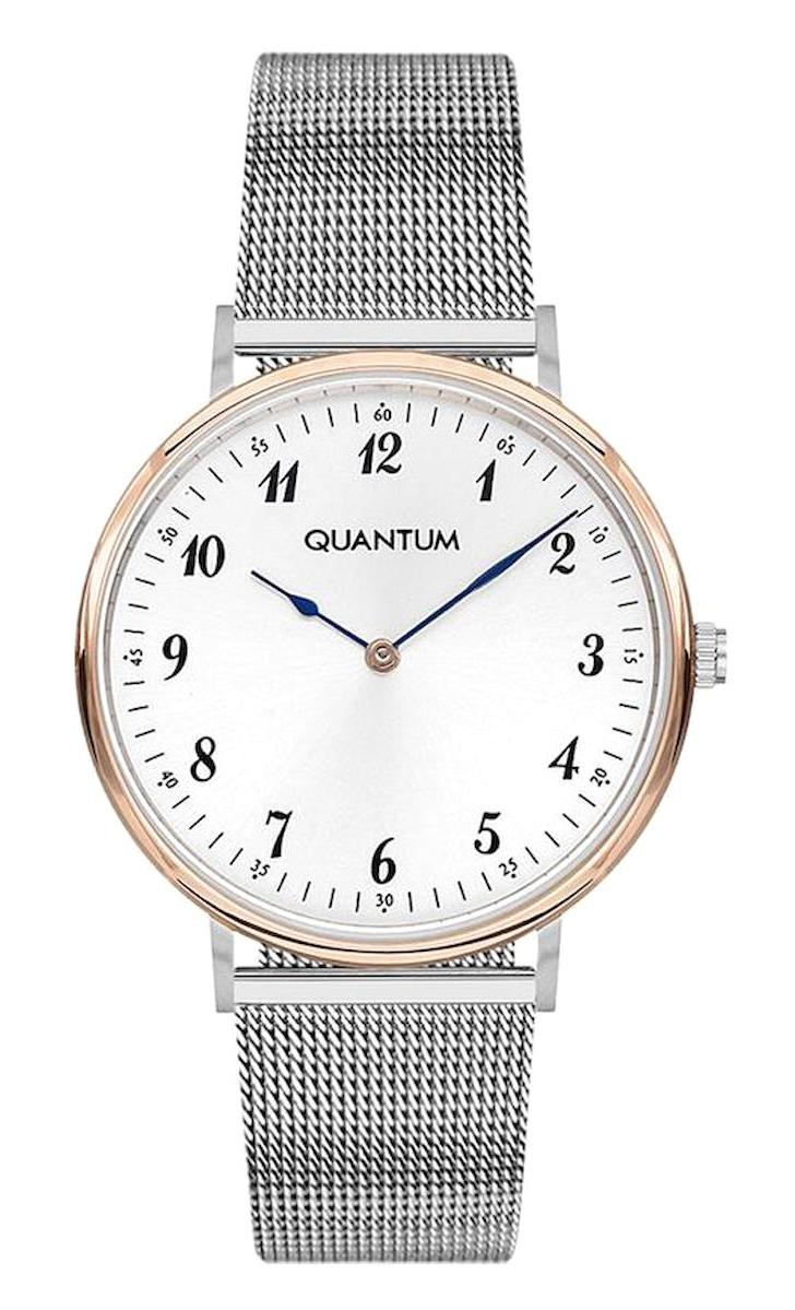 Quantum LFL571.530 41 mm Gri Deri Kordon Analog Erkek Kol Saati