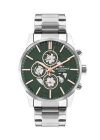 Lee Cooper LC07562.370 Takvimli 44 mm Çelik Kordon Analog Erkek Kol Saati