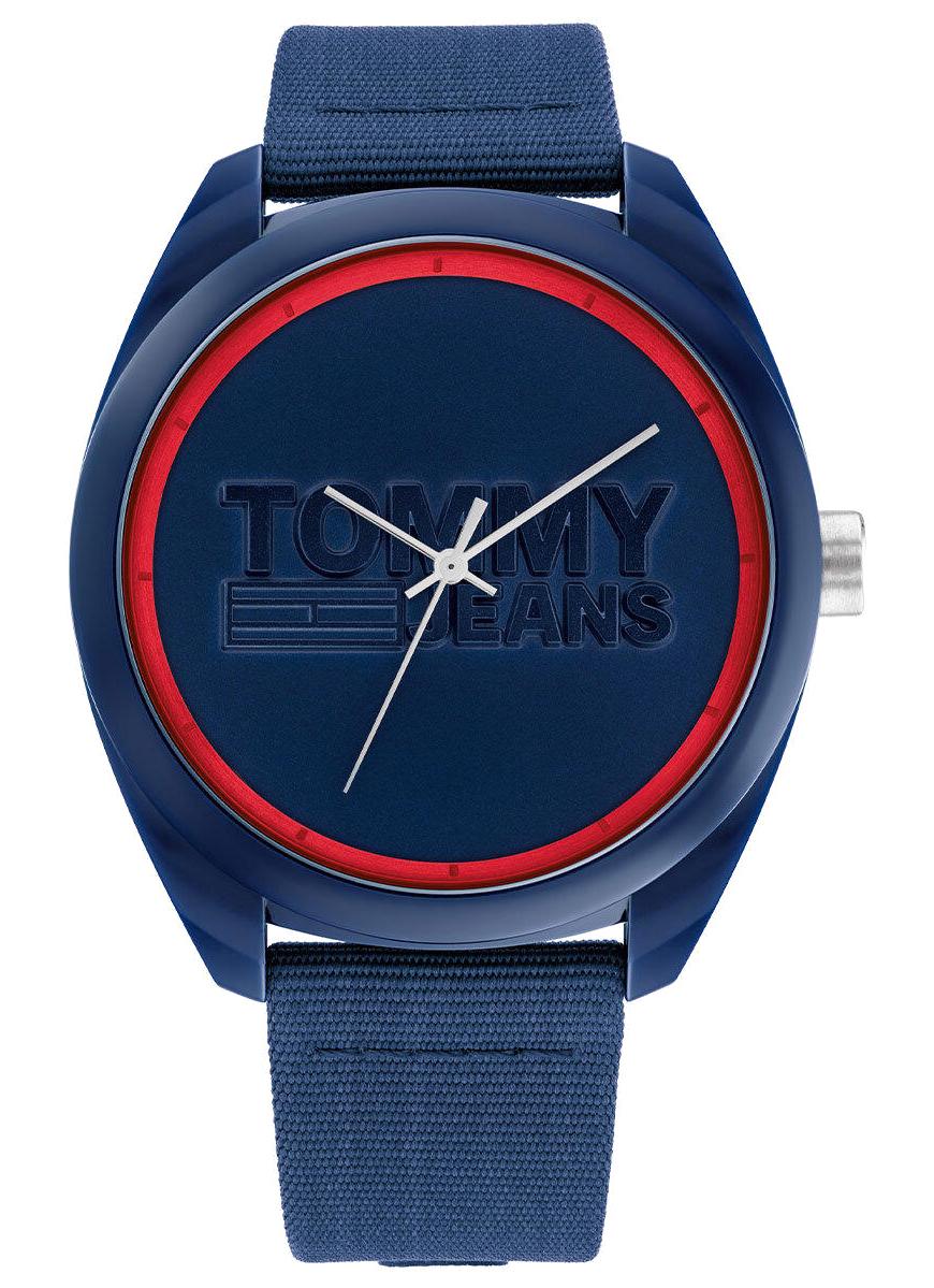 Tommy Hilfiger TH1792041 42 mm Lacivert Silikon Kordon Analog Erkek Kol Saati