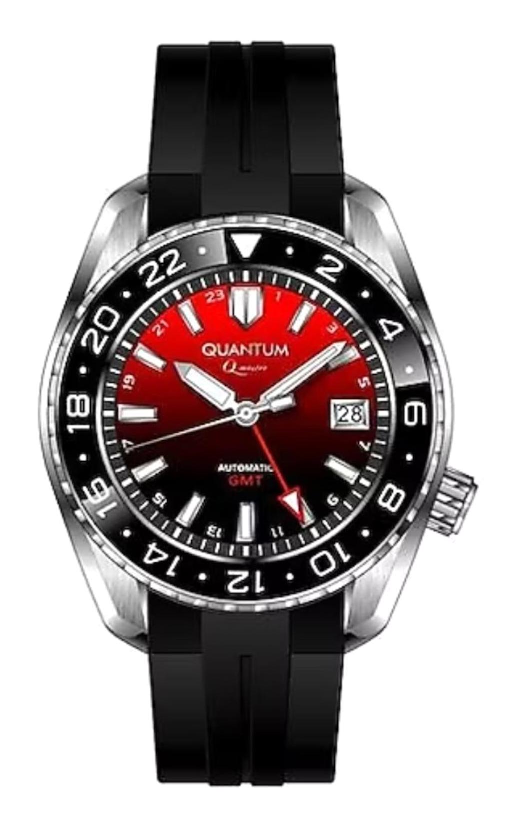 Casio QMG1105.381 Takvimli 42 mm Siyah Silikon Kordon Analog Erkek Kol Saati