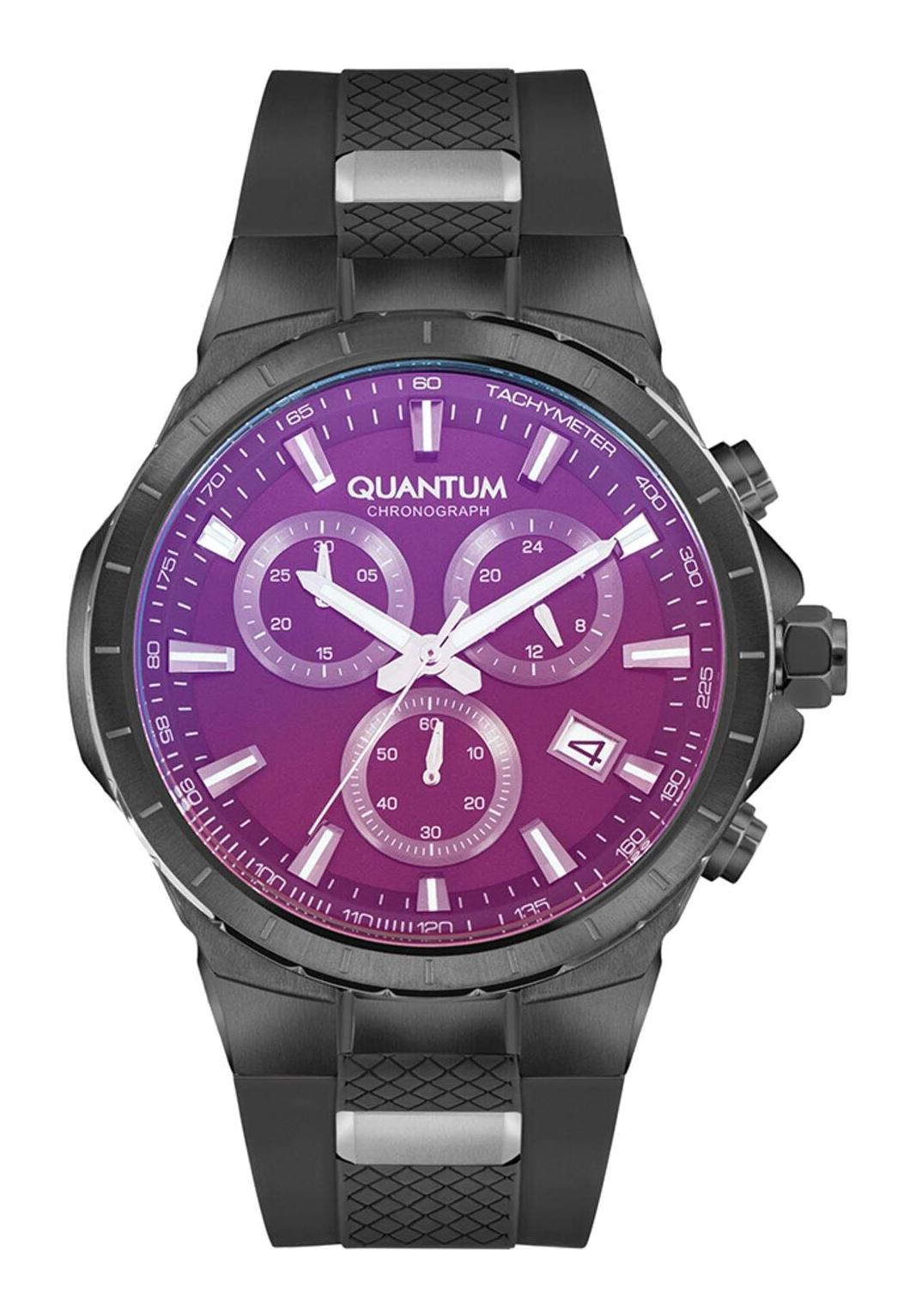 Quantum HNG814.081 Takvimli 44 mm Çelik Kordon Analog Erkek Kol Saati