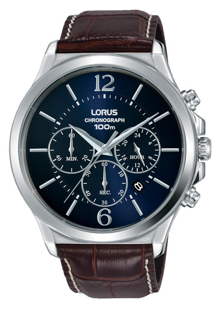 Lorus RT317HX8 Takvimli Kahverengi Deri Kordon Analog Erkek Kol Saati