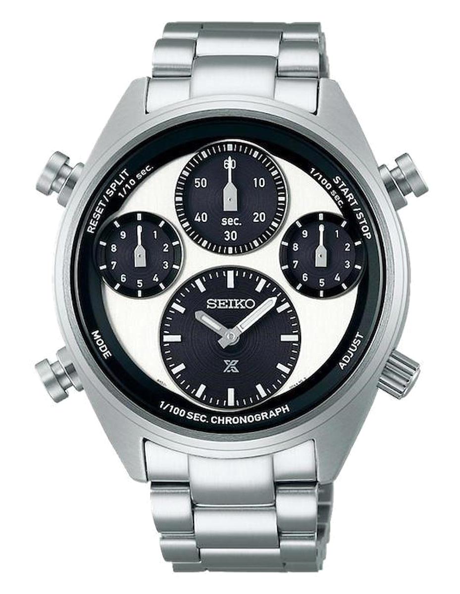 Seiko SFJ001P Takvimli 42 mm Çelik Kordon Analog Erkek Kol Saati