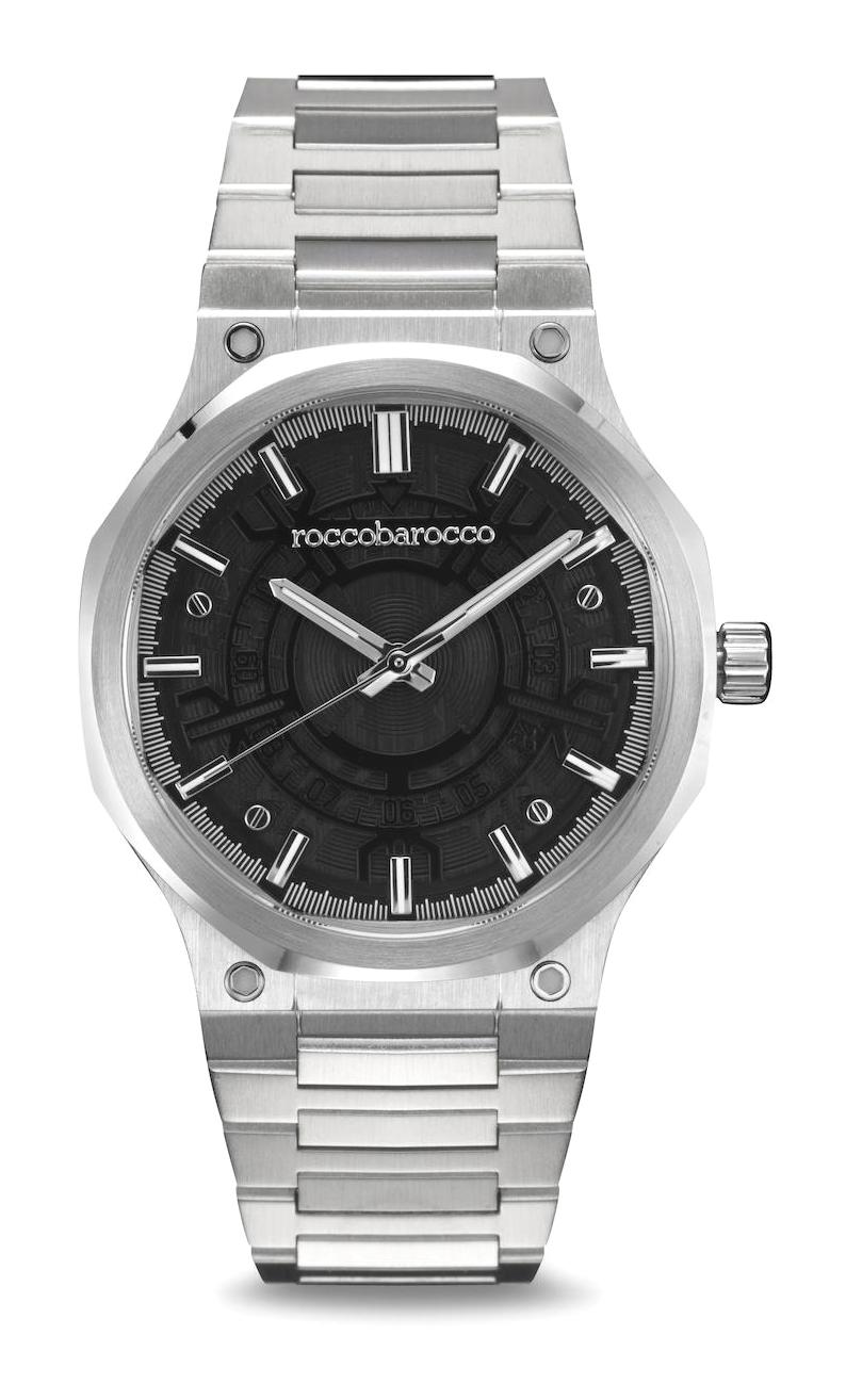 Rocco Barocco RB.4563M-07M 40 mm Çelik Kordon Analog Erkek Kol Saati