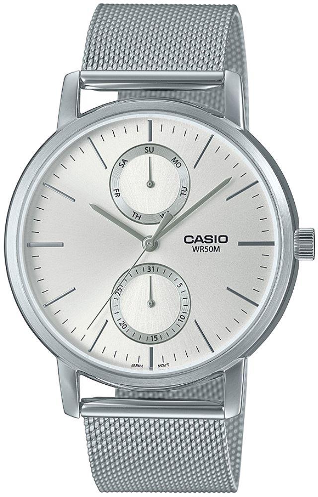 Casio MTP-B310M-7A Takvimli 41 mm Çelik Kordon Analog Kol Saati