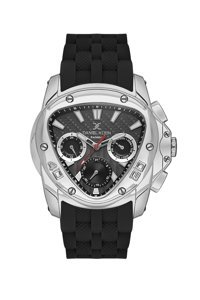 Daniel Klein DK.1.13679.1 Takvimli 45 mm Siyah Silikon Kordon Analog Kol Saati
