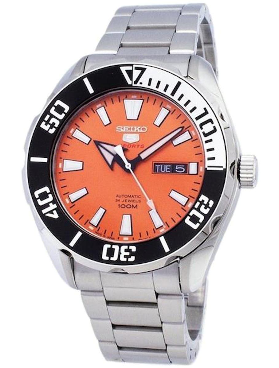 Seiko SRPC55J Takvimli 42 mm Çelik Kordon Analog Erkek Kol Saati