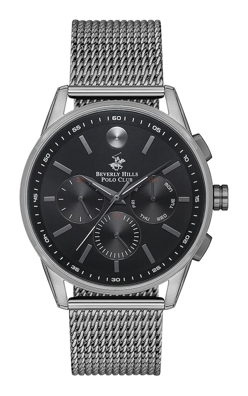 Beverly Hills Polo Club BP3263X050 43 mm Metal Kordon Analog Erkek Kol Saati