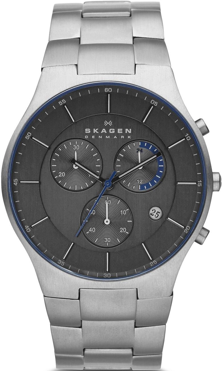Skagen SKW6077 Takvimli 42 mm Çelik Kordon Analog Kol Saati
