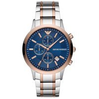 Emporio Armani AR80025 Takvimli 42 mm Çelik Kordon Analog Kol Saati