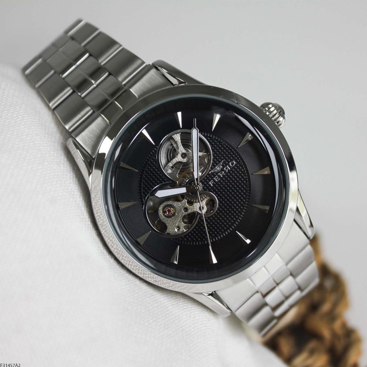 Ferro FM31457A2 42 mm Çelik Kordon Analog Erkek Kol Saati