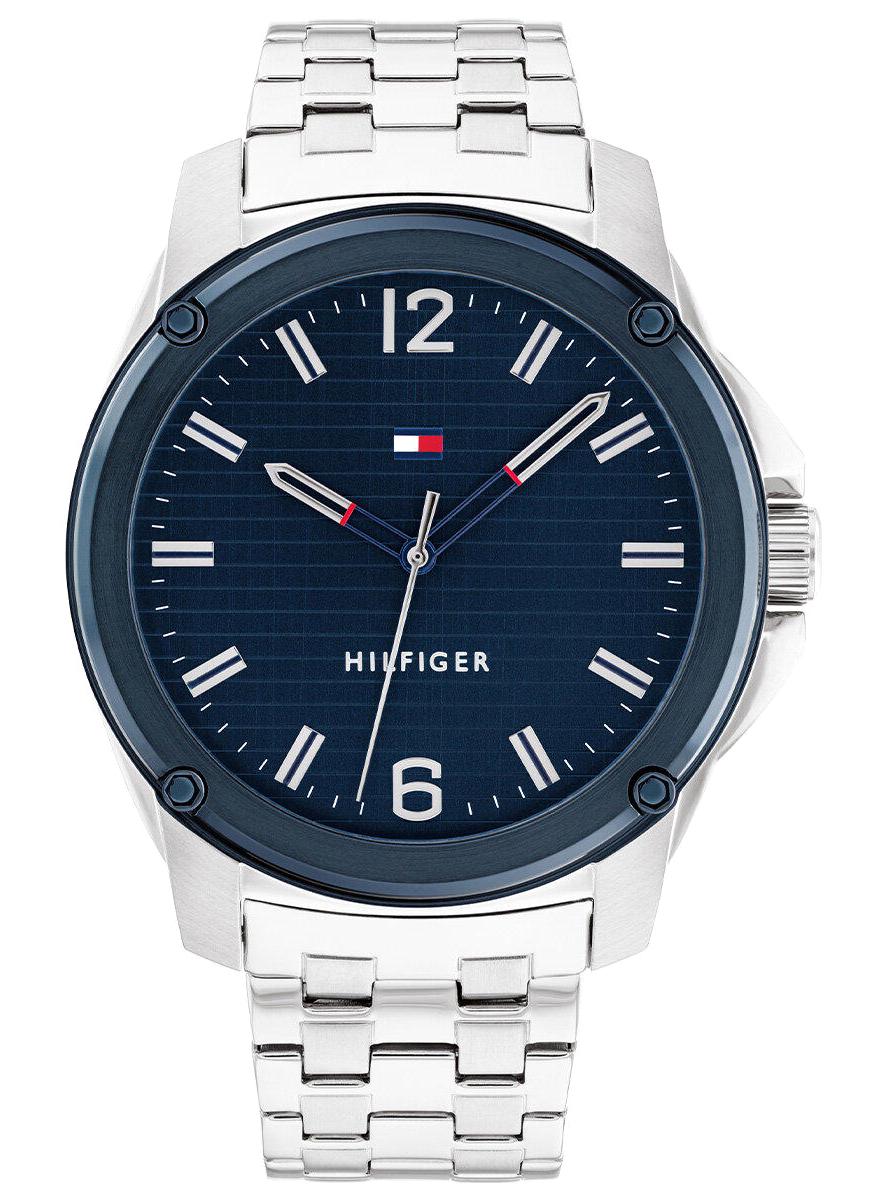 Tommy Hilfiger TH1710487 Takvimli 44 mm Çelik Kordon Analog Erkek Kol Saati