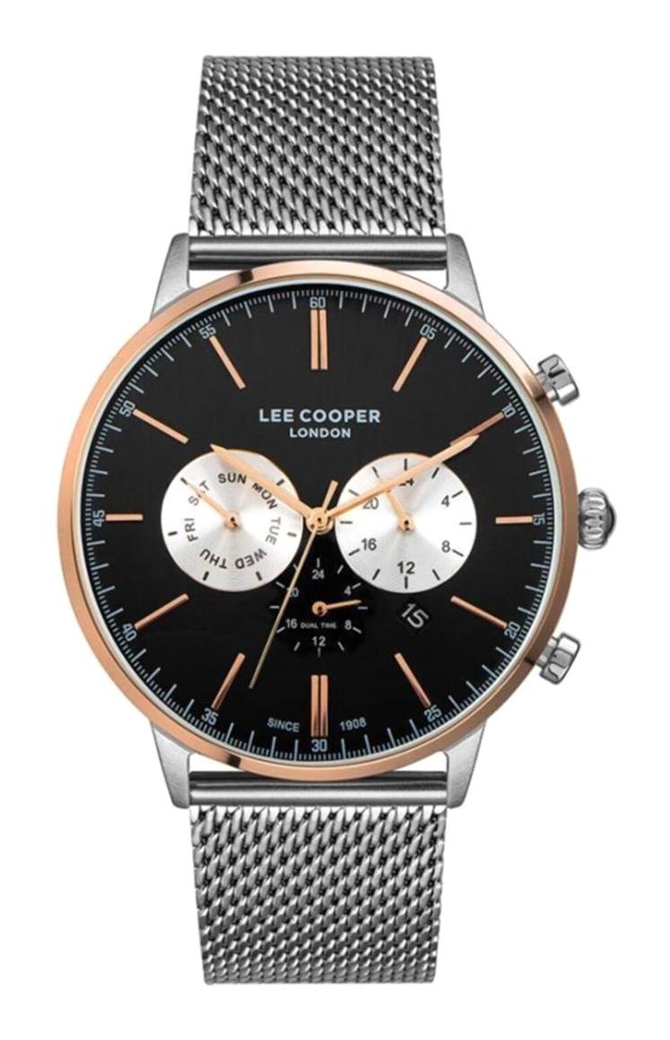 Lee Cooper 7199 350 Takvimli 45 mm Çelik Kordon Analog Erkek Kol Saati