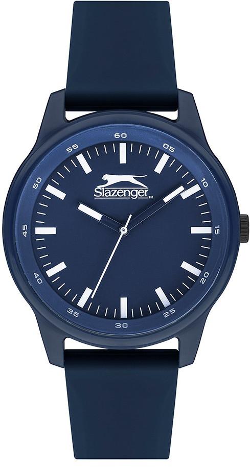 Slazenger SL.05.1909.1.02 42 mm Lacivert Silikon Kordon Analog Erkek Kol Saati