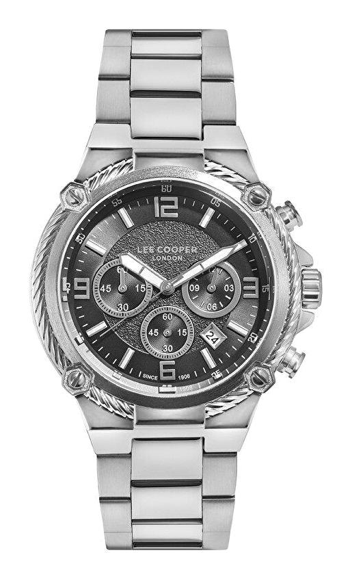 Lee Cooper LC07000.350 Takvimli 46-50 mm Çelik Kordon Analog Erkek Kol Saati