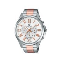 Casio EFV-500SG-7AVUEF Takvimli 44.1 mm Gri-Rose Gold Çelik Kordon Analog Kol Saati